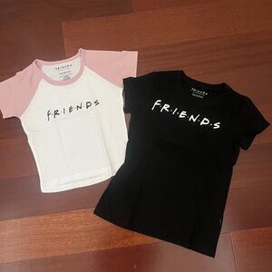 (2) Friends Tshirts size L